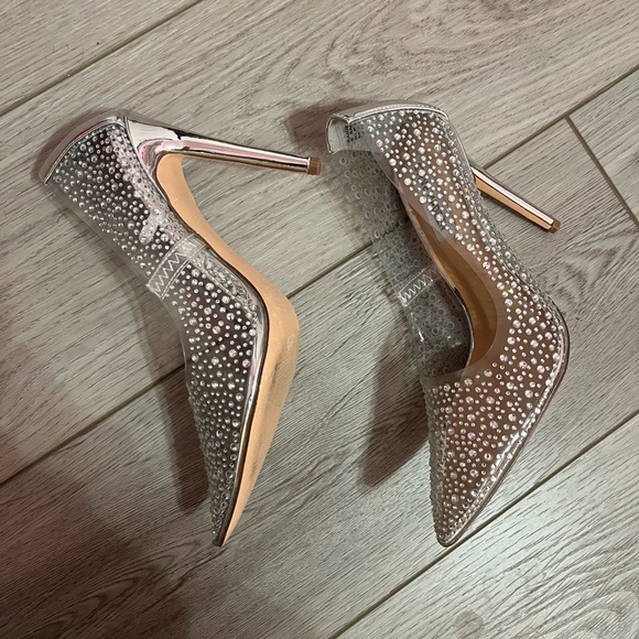 Steve Madden Sparkly Gemstone Heels - Picture 2 of 3